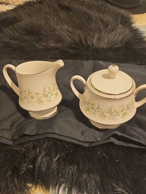 Vintage Noritake Savannah Pattern Made In Japan With Platinum Rim